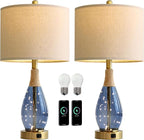 OYEARS 23" Table Lamps for Living Room Set of 2 Bedside Lamps for Night Stands - Image 9