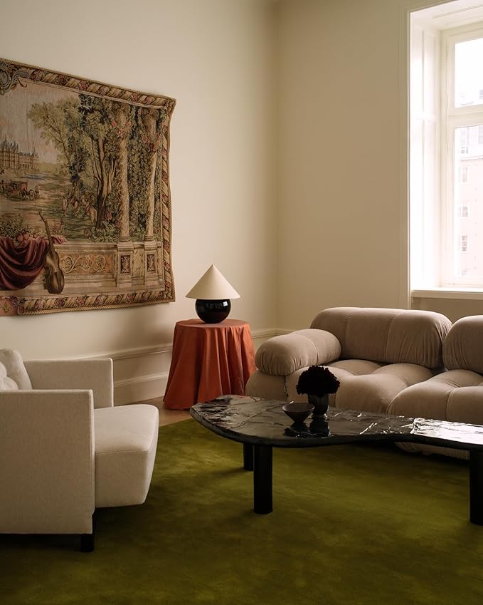 Hand-Tufted Wool Rectangle Area Rug – Soft Premium Wool Carpet - Image 3