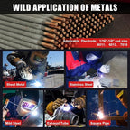 AWT Stick Welder 155Amp Mini Welder 2 in 1 ARC Welder/Lift TIG Welding Machine - Image 7
