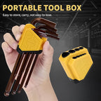 Metric Hex Key Ball End S2 Alloy Bronze – 9PCS Metric Allen Wrench Set - Image 6
