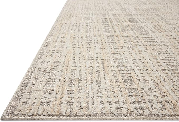 Loloi Amber Lewis Bexley Collection BEX-07 Natural/Dove 9' x 13' Area Rug - Image 4