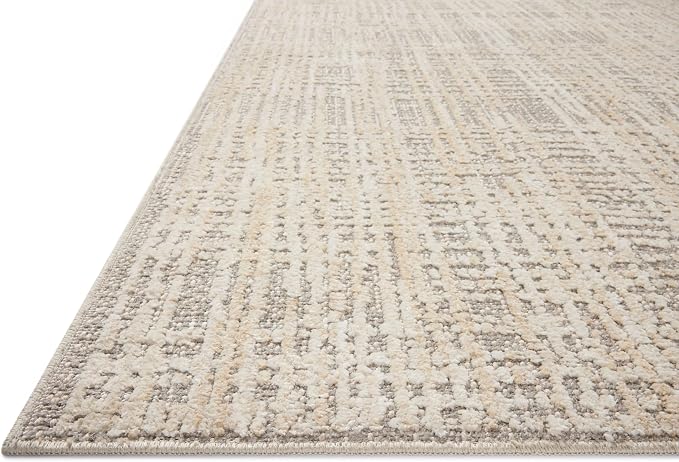 Loloi Amber Lewis Bexley Collection BEX-07 Natural/Dove 2'-7" x 4' Accent Rug - Image 4