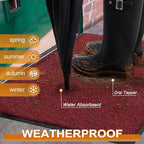 Mibao Front Door Mat, Dirt Trapper Welcome Mat - Image 3