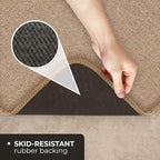 House, Home and More Skid-Resistant Carpet Indoor Area Rug Floor Mat - Image 5
