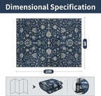 Washable Rugs 8x10 Area Rugs for Living Room, Dining Room- Soft Low Pile - Image 2