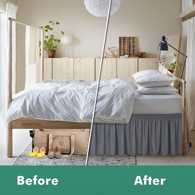 Biscaynebay Wrap Around Bed Skirts - Image 4