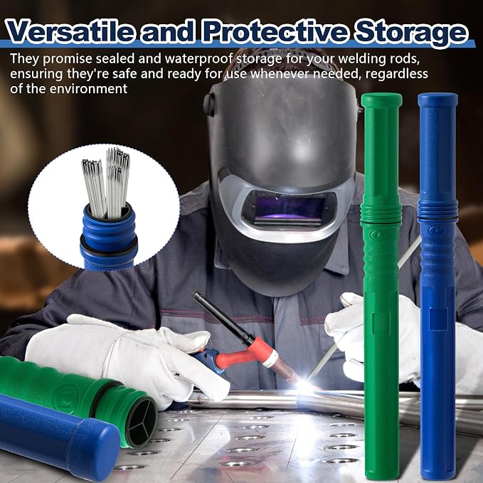 Tandefio 4 Pcs Welding Rod Storage Tube 40 Inch Tig Rod Storage Canisters - Image 5