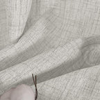 YoungsTex Light Grey Linen Curtains 68 Inch Length - Image 9