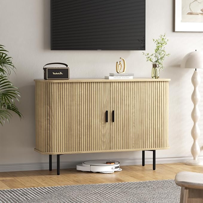 47''W x 32''H Buffet Sideboard Cabinet - Image 9