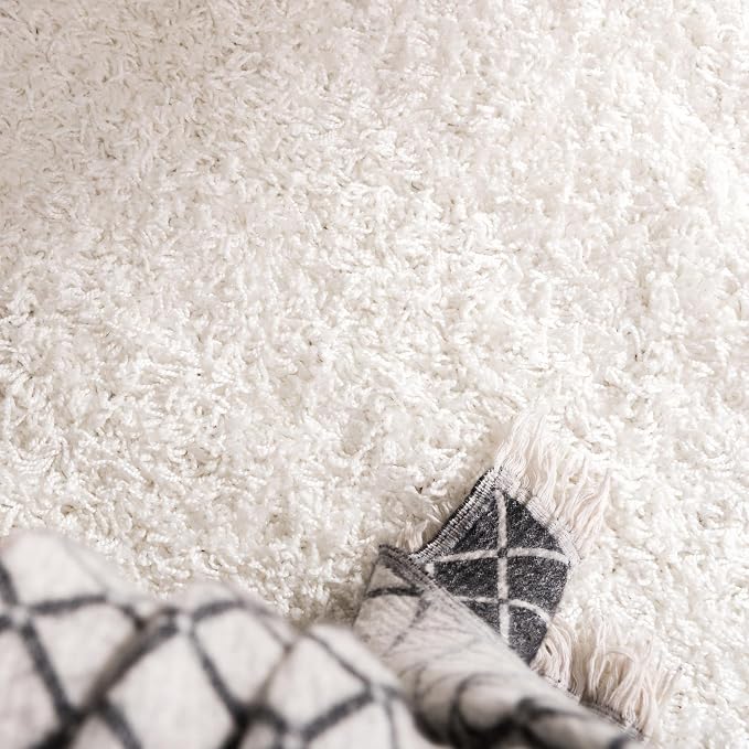 Unique Loom Solid Shag Collection Area Rug - Image 6