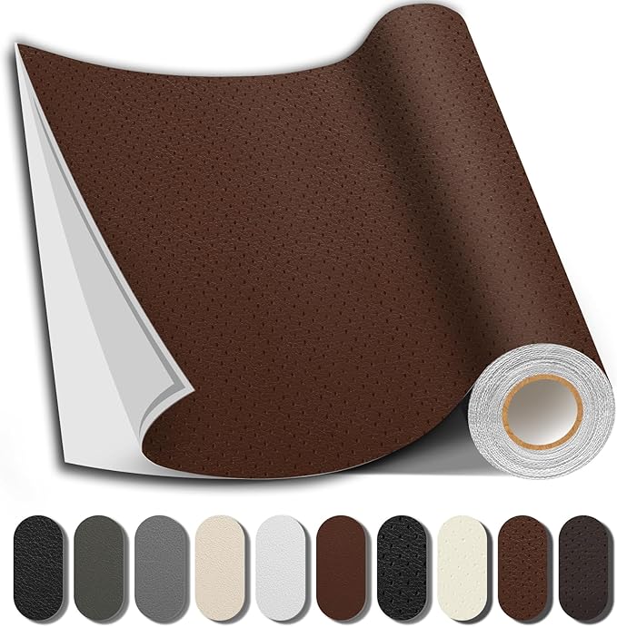 Leather Repair Patch, 17X158 inch Strong Sticky Repair Patch Self Adhesive by SHAGOOM