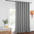 NICETOWN Blackout Curtains for Sliding Glass Door Room Divider Noise Reduce - Image 8