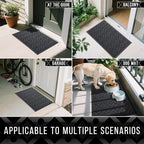 Yimobra Extra Large Door Mat 60x36, All-Season Waterproof Doormat Outdoor - Image 6