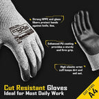 COOLJOB 12/120 Pairs Cut Resistant Safety Work Gloves - Image 3