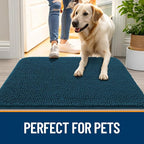 OLANLY Dog Door Mat for Muddy Paws 40x32, Absorbs Moisture and Dirt, Absorbent - Image 6