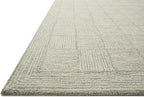 Loloi Chris Loves Julia Francis Collection FRA-03 Silver/Sky 3'-6" x 5'-6" - Image 5
