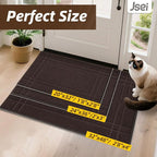 JSEI Entryway Rugs Doormat 24"x36", Non-Slip Dirt Trapper Door Mats Indoor - Image 2