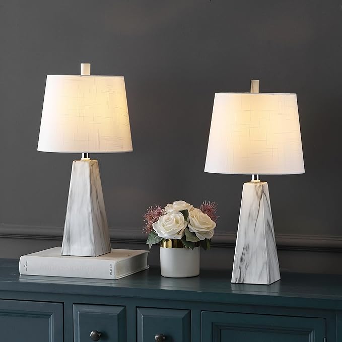 JONATHAN Y JYL1037A-SET2 Owen 20.5" Resin LED Table Lamp Contemporary, Living - Image 7