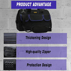 18 Inch Tool Bag, Waterproof Wide Mouth Tool Kit, Heavy Duty Tool Bag Organizer - Image 4
