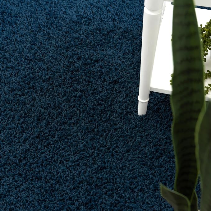 Unique Loom Solid Shag Collection Area Rug - Image 6