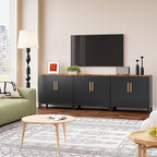 SISESOL Black Storage Cabinet - Image 2