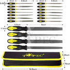 Topec 26Pcs File Set, Round and Flat File Kits are Made of High Carbon-Steel - Image 4