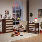 LEYAOYAO 31.5" Wide Rattan Night Stand - Image 7
