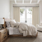 Topfinel Beige Curtains 96 Inch Long, Cream Pinch Pleated 100% Blackout Thermal - Image 7
