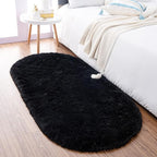 Noahas Ultra Soft Fluffy Bedroom Rugs Kids Room Carpet Modern Shaggy Area Rugs by ModernHomeDecor