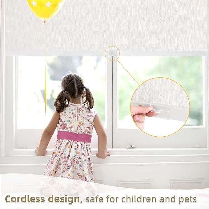 ChrisDowa Cordless Blackout Roller Shades - Image 3