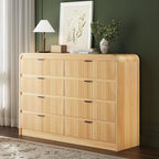 FURSUN Fluted 8 Drawers Dresser - Image 8