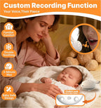 White Noise Sound Machine with Voice Recording & 16 Soothing Sounds +3 Night - Image 3