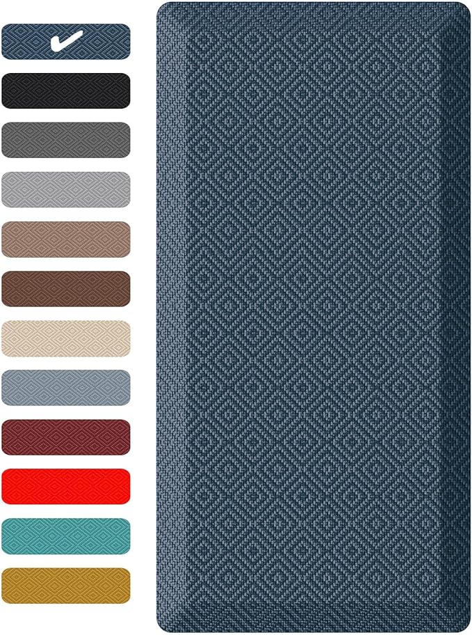 Ophanie Kitchen Mats for Floor, 3/4 Inch Thick Kitchen Rugs, Waterproof by Ophanie