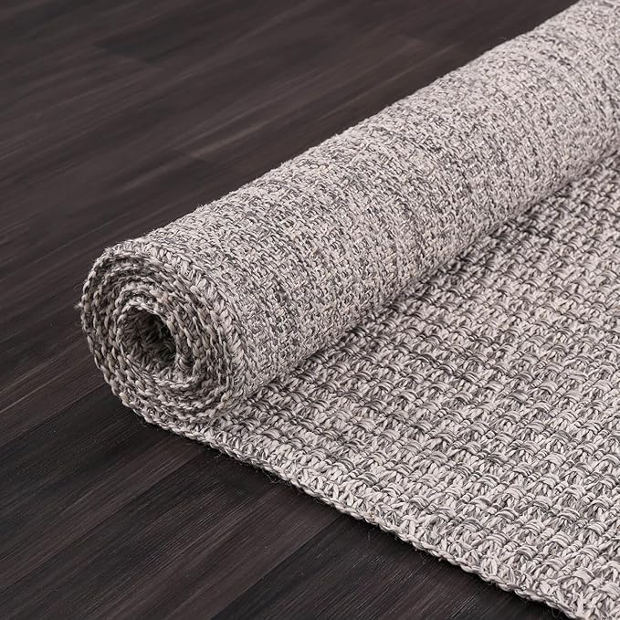 Easy Jute Rug 8x10 Indoor Outdoor Natural Rugs Solid Fiber Rug Woven Area Rug - Image 10
