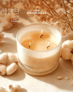 96NORTH Luxury Vanilla Soy Candles | Large 3 Wick Jar Candle | Up to 50 Hours - Image 5