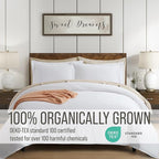 Bella Coterie Luxury Bamboo Viscose California King Size Duvet Cover Set | 100% - Image 4