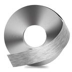 GSCIT Club Grey Silver Edge Banding, 1 1/2 Inch x 50ft Aluminum Brushed Edge by GSCITCLUBEDGEBANDING