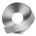 GSCIT Club Grey Silver Edge Banding, 1 1/2 Inch x 100ft Aluminum Brushed Edge by GSCITCLUBEDGEBANDING