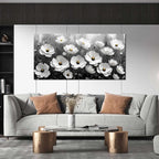 Prepeyssee Black and White Botanical Wall Art floral wall decor - Image 6