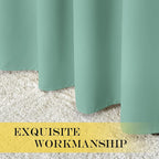 NICETOWN Blackout Drapery Curtain Panel 90 inches Long - Image 6
