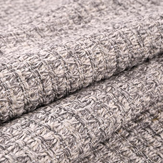 Easy Jute Runner Rug 2x7 Indoor Outdoor Natural Rugs Solid Fiber Rug Woven Area - Image 7