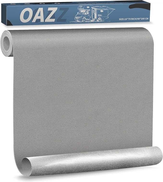OAZ 16 x 79 inch Canvas Fabric Patch Self-Adhesive Waterproof Fabric Repair by OAZ