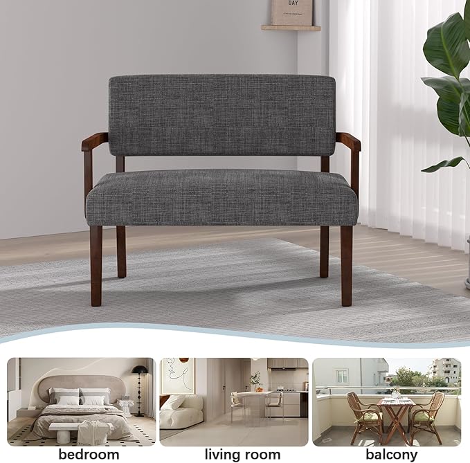 Accent Chair 2 Seat, Arm Chairs - Image 6