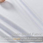Topfinel White 100% Blackout Curtains 84 Inch Long 2 Panels Set, Pinch Pleat - Image 5