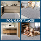 OLANLY Dog Door Mat for Muddy Paws 70x24, Absorbs Moisture and Dirt, Absorbent - Image 8