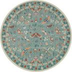 Lahome Insect Washable Round Area Rug, Soft Round Rugs 6ft Ultra-Thin Non-Slip - Image 7