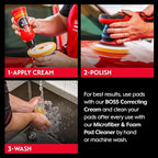 Griot's Garage Orange Foam Correcting Pads - Image 4