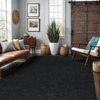 Easy Jute Rug 5x7 Indoor Outdoor Natural Rugs Solid Fiber Rug Woven Area Rug - Image 3