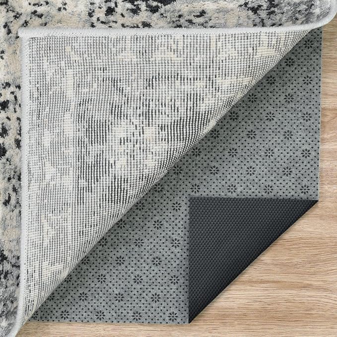 LINLA Dual Surface Felt+Rubber Non-Slip Rug Pad, 1/4" Thick, Strong Grip by LINLA