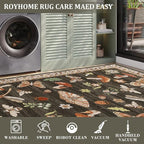 Mushroom Insect Washable Rug 2x6 Runners - Image 7